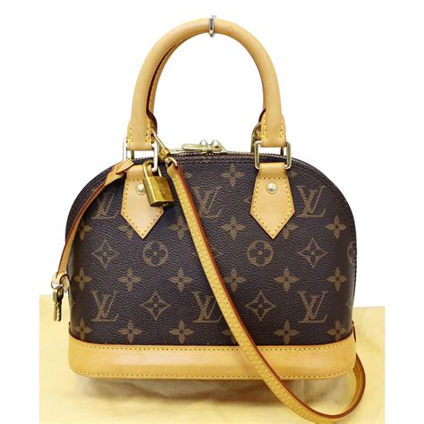 louis vuitton alma bb canvas|louis vuitton alma bb lining.